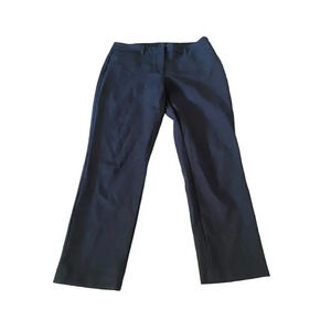 WHBM The Slim Ankle Women's Black Chino Pant Size 10